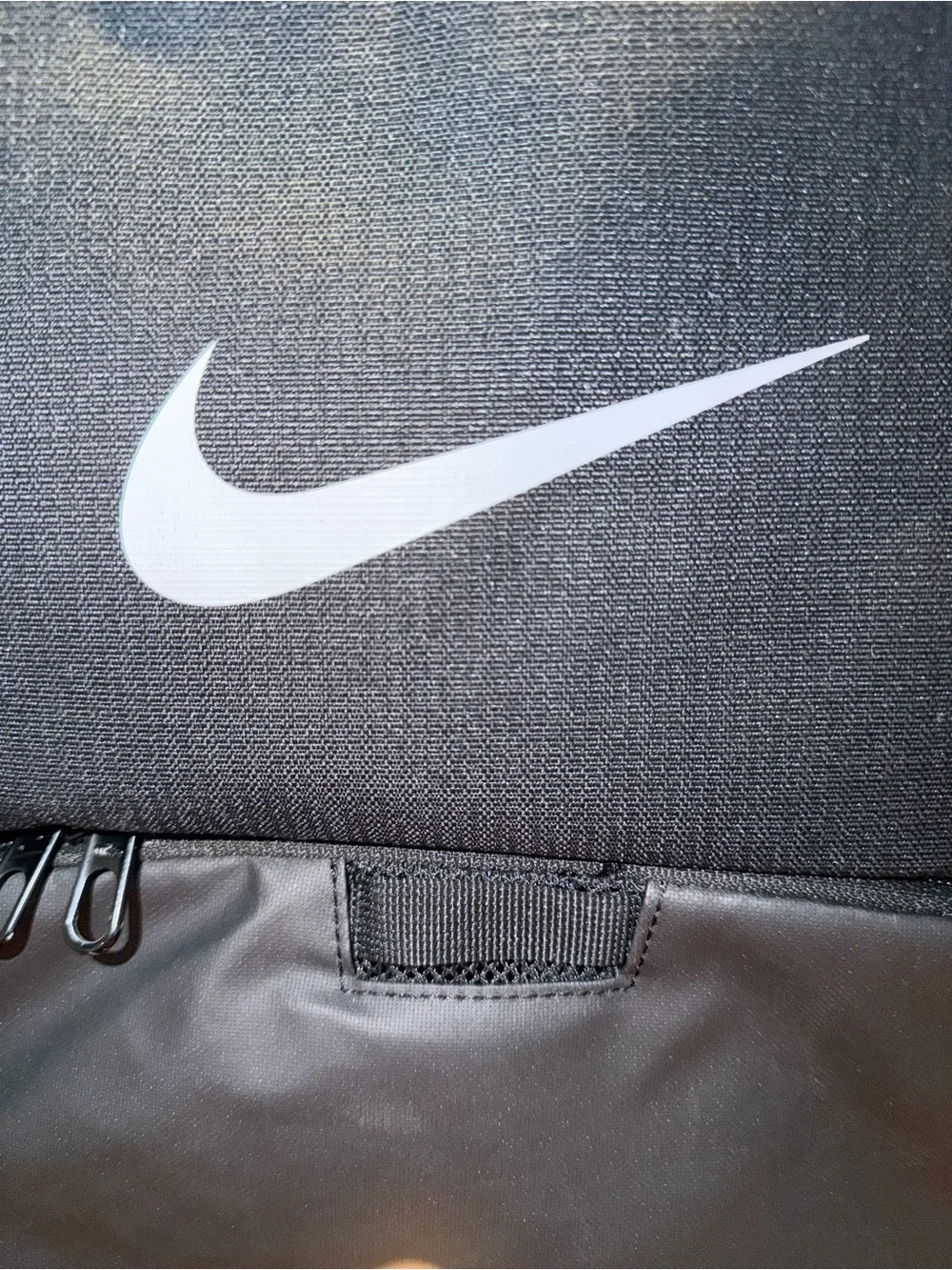 Nike Black Volleyball Backpack with White Swoosh